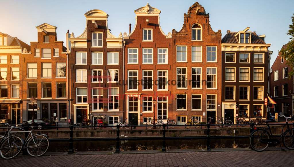 foto gemaakt op de Amsterdamse grachten