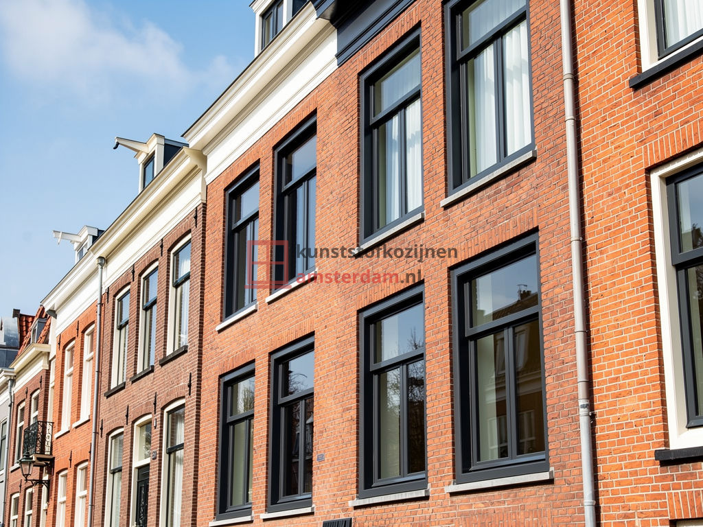 foto van een woning in de pijp in amsterdam met kunststof kozijnen