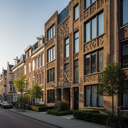 Jaren dertig hoekwoning in Heemstede met moderne antraciet grijze kunststof kozijnen en erkervenster
