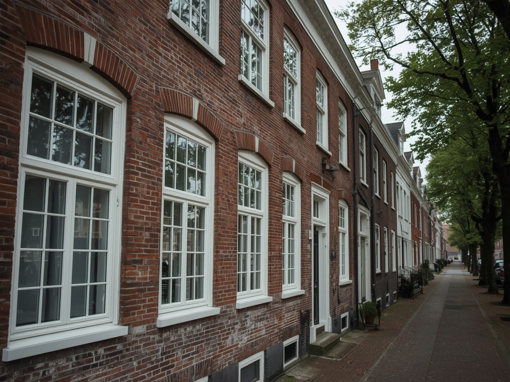 strandtent en paviljoen aan de Zandvoortse boulevard met antraciet kunststof kozijnen en de branding op de achtergrond